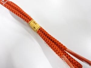 未使用品　正絹　手組帯締め